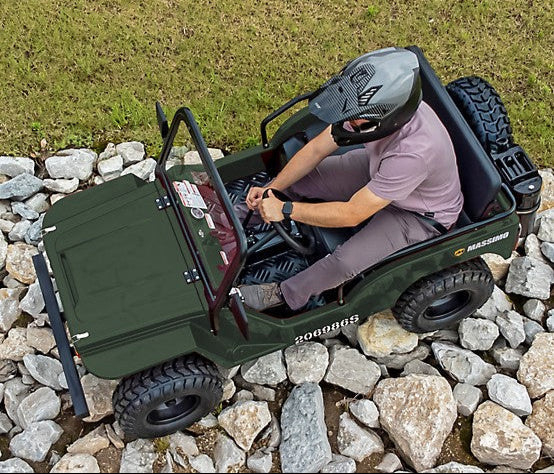 125cc Mini Jeep | Willys Edition | 3-Speed | Off Road | Gasoline Engine