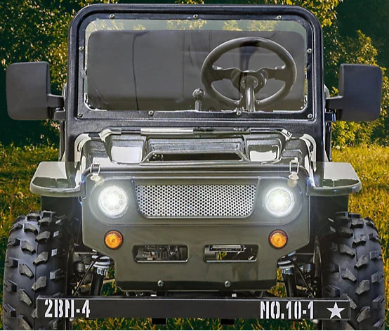 125cc Mini Jeep | Willys Edition | 3-Speed | Off Road | Gasoline Engine